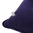 thumbnail image 3 of Air Camping Pillow, Soft and Comfortable Navy Blue Inflatable Pillow Travel Inflatable Cushion Light Compact Size for Outdoor Hiking, 3 of 7