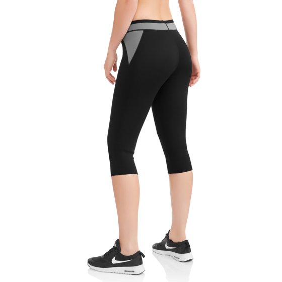Women's Slimming Neoprene Activewear Capri Pant