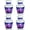 Keepsake Pack of 4, variant on Purple Butterfly Moonlight Urn, Cremation Urn for Human Ashes, Urns for Human Ashes Adult Female, Large Cremation Urns for Ash Vase, (Size 10 Inch, 1 Pc)