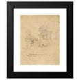 thumbnail image 2 of Cornelius Varley 12x14 Black Modern Framed Museum Art Print Titled - Melcomb Bingham Church - Dorset (1840), 2 of 5