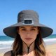 thumbnail image 5 of Summer Fisherman Hat Solar USB Charging -purpose Fan Hat Men's Strong Wind Charging Fan, 5 of 8