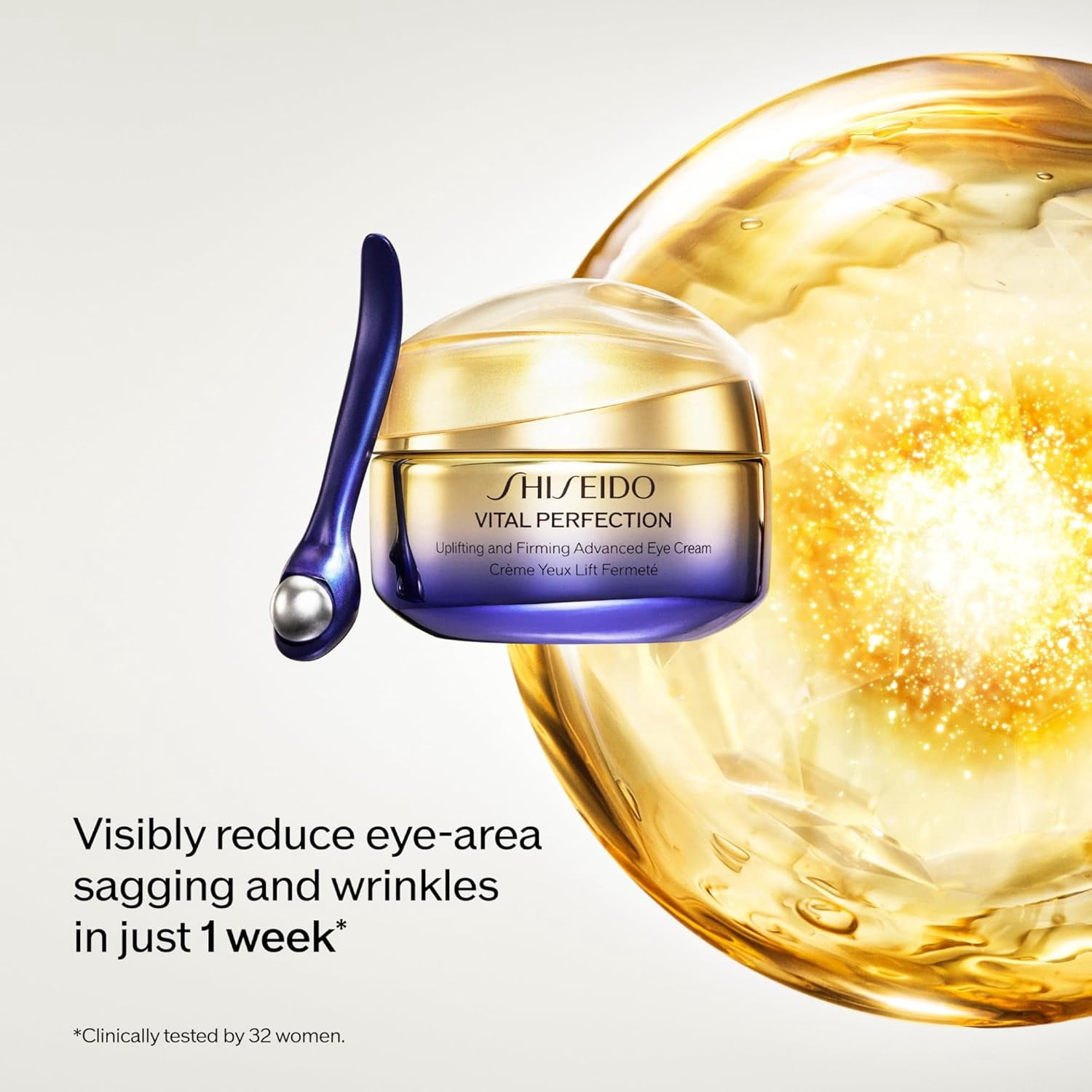 Shiseido Vital Perfection Uplifting and Firming Advanced Eye Cream, 15mL