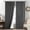 Dark Grey, variant on Nalqet 90 inch Pinch Pleated Linen Blackout Curtains 2 Panels Natural, 100% Black out, Thermal Insulated, Pleated Window Drapes with Rings Hooks, for Bedroom Living Room
