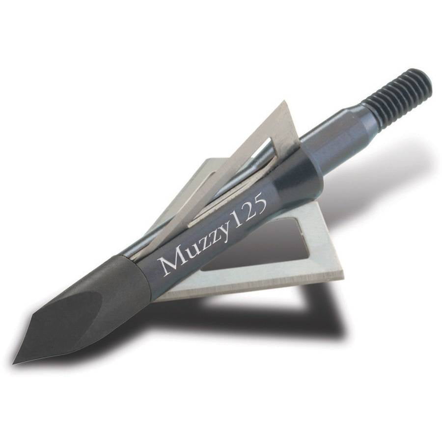 Muzzy Replacement Blades 100gr 3 Blade Broadheads Fixed 320-MX3-6 sets of blades 