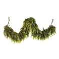 thumbnail image 2 of Guirnalda navideña de cedro artificial de tacto real, guirnalda de pino sintético, planta verde para el hogar, vacaciones, mesa interior, decoración, 2 of 8