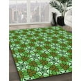 thumbnail image 2 of Ahgly Company Indoor Square Patterned Stoplight Go Green Area Rugs, 4' Square, 2 of 6