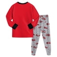 thumbnail image 5 of Gubotare Boys Pajamas 100% Cotton Planet Pjs Toddler 2 Piece Sleepwear Kids Clothes Set Size 3t -10t (Red, 5-6 Years), 5 of 9