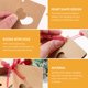 thumbnail image 5 of DEEPCRAFF Etiquetas Kraft Con Cuerda Roja Y Forma Para Manualidades Y De Regalos, 5 of 6