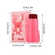 thumbnail image 3 of XWSHYW Lápiz Labial Tono de Color de Gelatina de Fruta, Fresco, 0,18 Oz, Transparente, Manchas de Labios y Mejillas, Acabado de Pintura de Acuarela Constructible, 3 of 3
