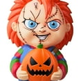 thumbnail image 3 of Halloween Chucky Mini Blow Mold Tabletop Décor, 12" High, 3 of 5