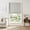 White, variant on Everyday Celebration 100% Blackout Roman Shade-Belgian Linen Look Polyester Fabric, 34x64" Off white
