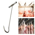 thumbnail image 6 of deevoka Meat Hook Kitchen Drain Cover Lifter Sewer Rigid Tool Hook Manhole Hook Tool 50cm, 6 of 9