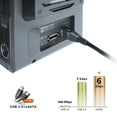 thumbnail image 3 of Mediasonic 4 Bay 3.5" SATA Hard Drive Enclosure DAS - USB 3.0 & eSATA Support 30TB HDD, 3 of 6