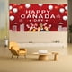 thumbnail image 2 of Decoraciones Para El Día De Canadá. Pancarta De Feliz Cumpleaños Para El Día De Canadá. Fondo Con Castor Y Hoja De Arce. Decoraciones Con La Bandera Canadiense Para El 1 De Julio, Fiesta Nacional De, 2 of 4