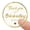 Clear & Gold, variant on TETOU 500Pcs Thank You Stickers, 1.5 inch Thank You for Celebrating with Us Stickers Roll, Clear Thank You Stickers for Packaging Wedding Party Favors - Clear & Gold