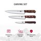 thumbnail image 5 of Victorinox Juego para Trinchar, Rosewood, 3 piezas, 5 of 7