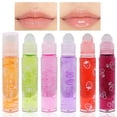 thumbnail image 1 of Juego de 6 brillos labiales con purpurina en roll-on, brillos labiales incoloros, brillos labiales transparentes en roll-on, aceite labial hidratante afrutado transparente, 1 of 5