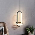thumbnail image 3 of Hanging pendant light fixture indoor lighting indoor hanging kitchen accessories Black, 3 of 9