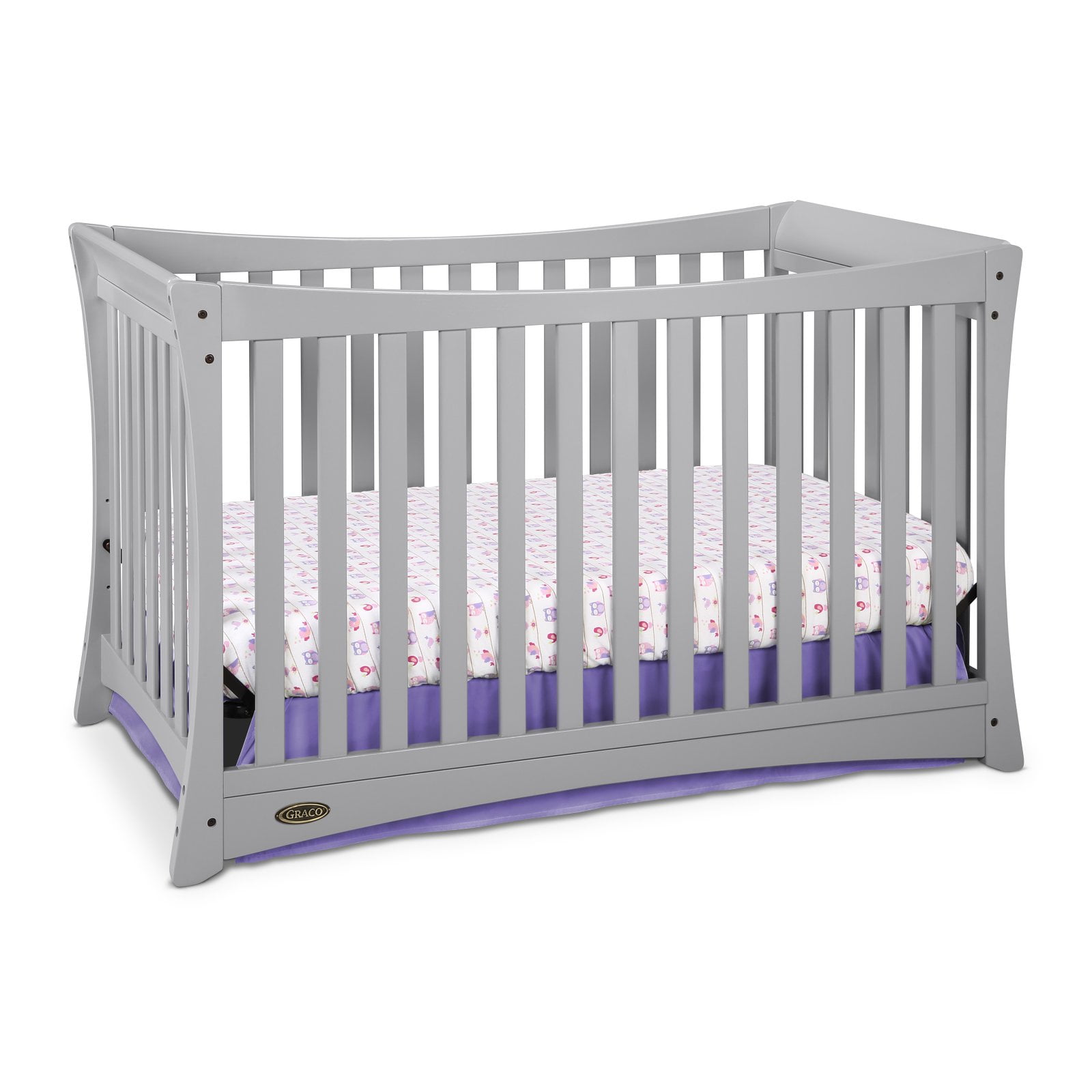 Graco Tatum 4in1 Convertible Crib, Pebble Gray