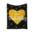 thumbnail image 2 of Mecorevxz Valentines Day Throw Blanket Red Love Heart Fuzzy Blanket Soft Cozy Flannel Blanket for Party Home Bed Sofa Couch Chair, 51 x 40 Inch(D), 2 of 8
