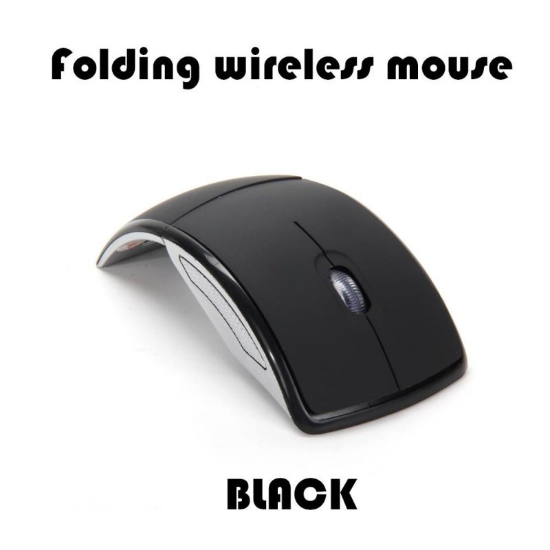 Wireless Mouse USB 2.4G Computer Mouse Foldable Travel Mouse Folding