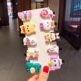 thumbnail image 1 of 6/10Pcs Kids Ice Cream Hair Clips Hair Accessories Cute Clips Hairpin Gao Jiahui unisex, 1 of 2