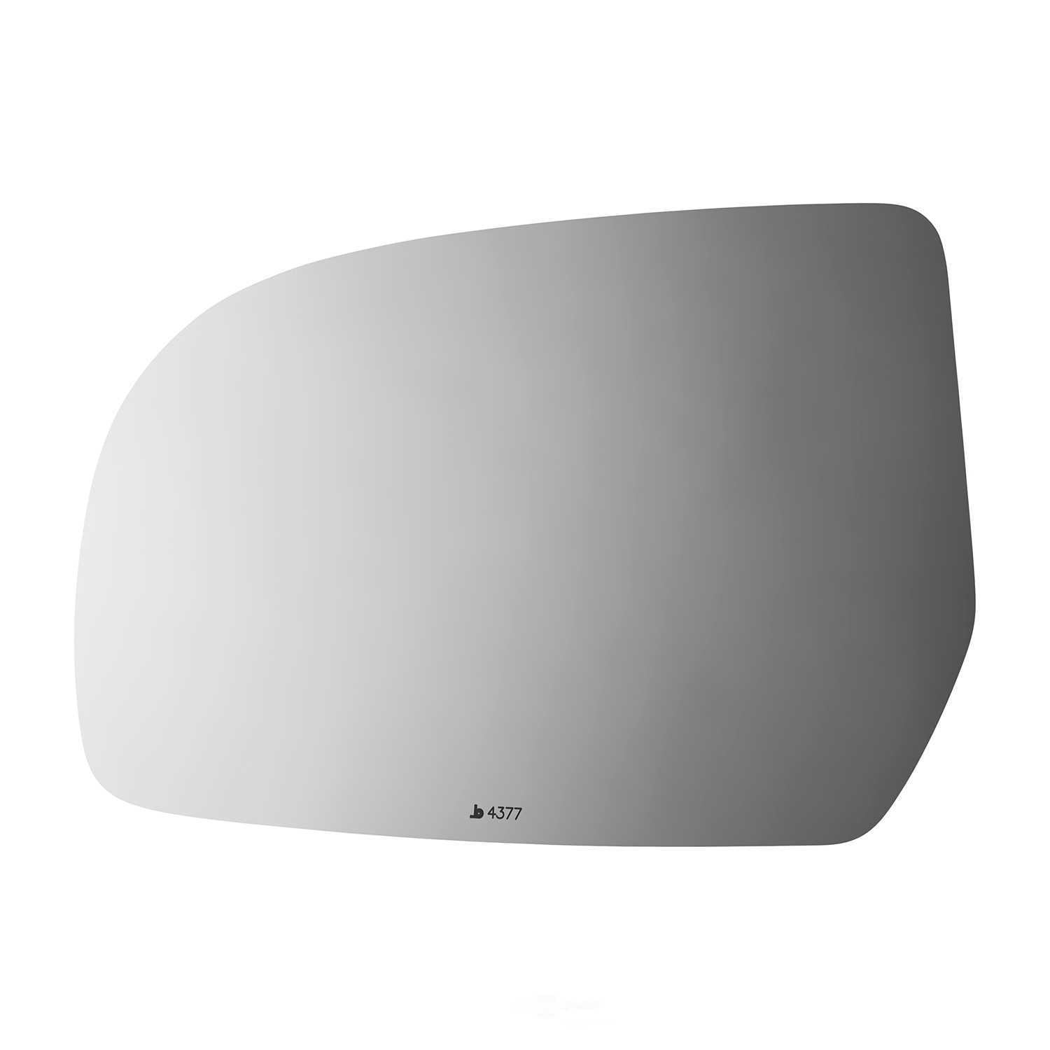 Burco Side View Mirror Replacement Glass - Clear Glass - 4377