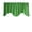 White on Green, variant on Scalloped Valance Cotton Mini Dots Print 58" Wide / 20" Tall