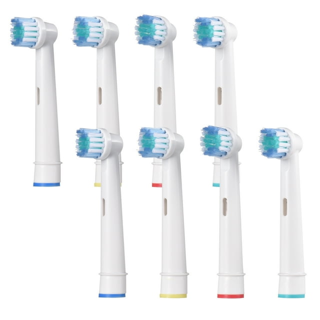 8 cabezales eléctricos compatibles con Oral B Electric