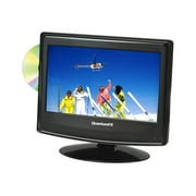 QFX TV-LED1312D - 13.3" Diagonal Class LED-backlit LCD display - with TV tuner - with built-in DVD player - 720p 1366 x 768 - black
