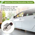 thumbnail image 3 of Sensor de Golpe de Encendido No.8961512020 para Toyota Corolla 1.6 1990-1991 para Toyota Previa 2.4L 1991 Sensor de Golpe del Motor 1 Pc, 3 of 6