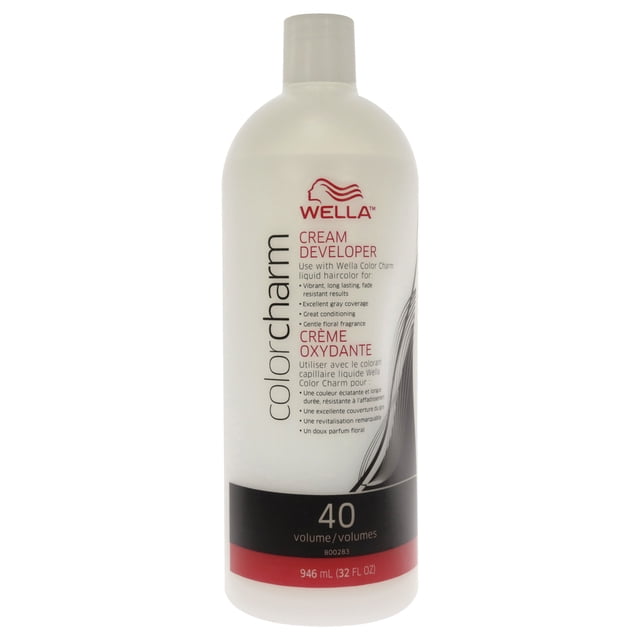 Crema Color Charm Wella Revelador en Crema de 40 volúmenes 32 oz