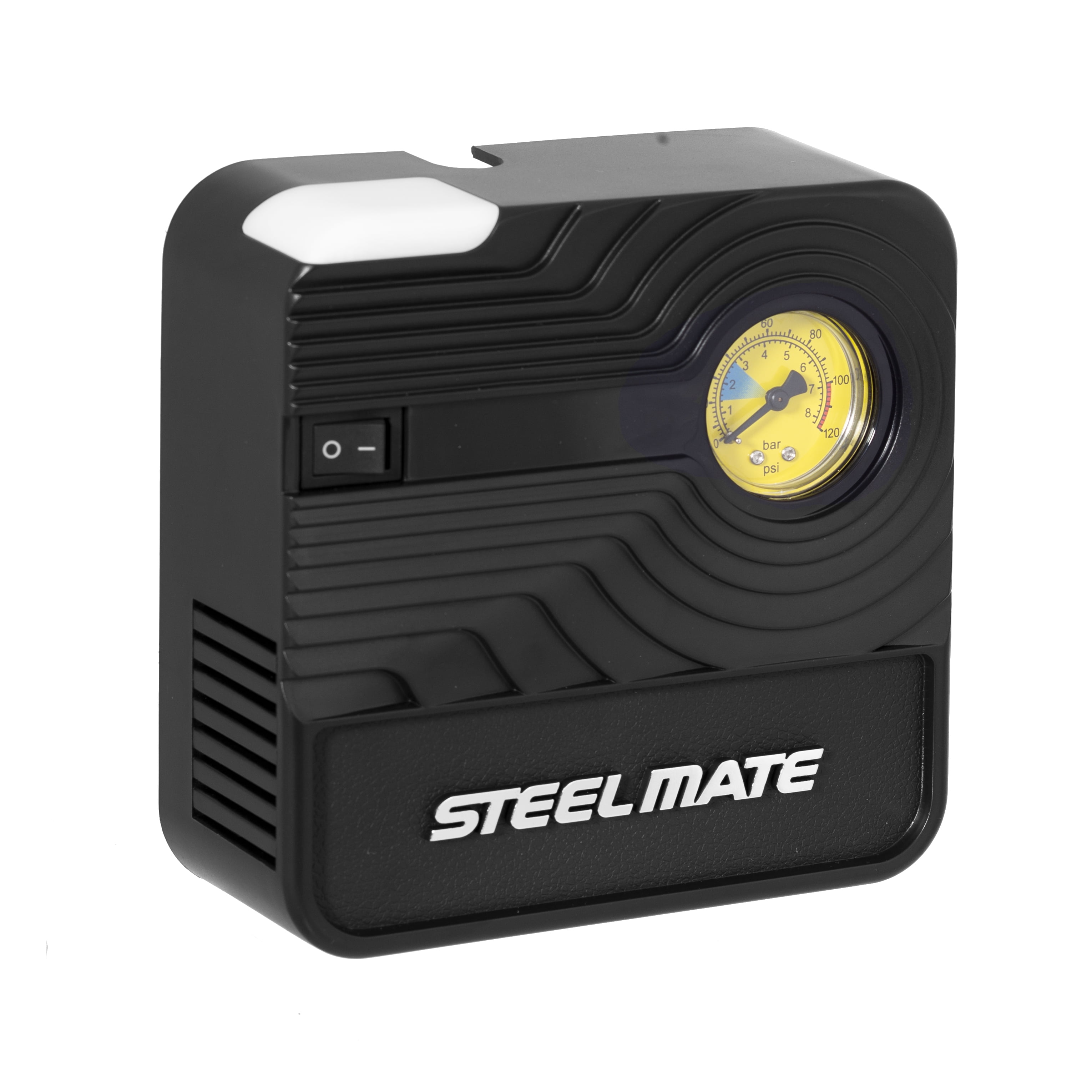 STEEL MATE Air Compressor Portable Mini Inflator Electric Tire Pump Jump Starter 
