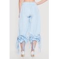 thumbnail image 4 of Women's Tie Hem Parachute Baggy Pants, 4 of 6