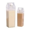 thumbnail image 3 of 1pc Portable Milk & Juice Box With Transparent Plastic Design, 3 of 5