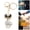 White, variant on Rhinestone Keychain Multifunctional Cute Bling Cat Shape Backpack Purse Bag Charm Keyring for Women Girls Car Keys Pendant Accessories, Pink, Total Length 4.72 inches / 12 cm
