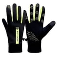 thumbnail image 3 of Guantes de terciopelo para mujer, resistentes al viento, impermeables, con pantalla táctil, guantes cálidos con forro polar, guantes para montar al aire libre para otoño e invierno para hombres, 3 of 5
