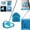 Blue[79"], variant on Bxaolu 2 Pack Spin Triangle Cleaning Mop Replacement Head, Microfiber Cloth Mop Head for Easy Cleaning, Wet and Dry for Bathroom Floor Wall Bed Spin Triangle Mop