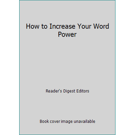 How to Increase Your Word Power [Hardcover - Used]