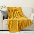 thumbnail image 4 of Grey Throw Blanket for Couch, Soft Warm Cozy Decorative Chenille Knit Grey Blanket, Sofa Bed Couch Throw Blanket for Dark Tone Living Room Bedroom Home Decor, 51" x 67", 4 of 5