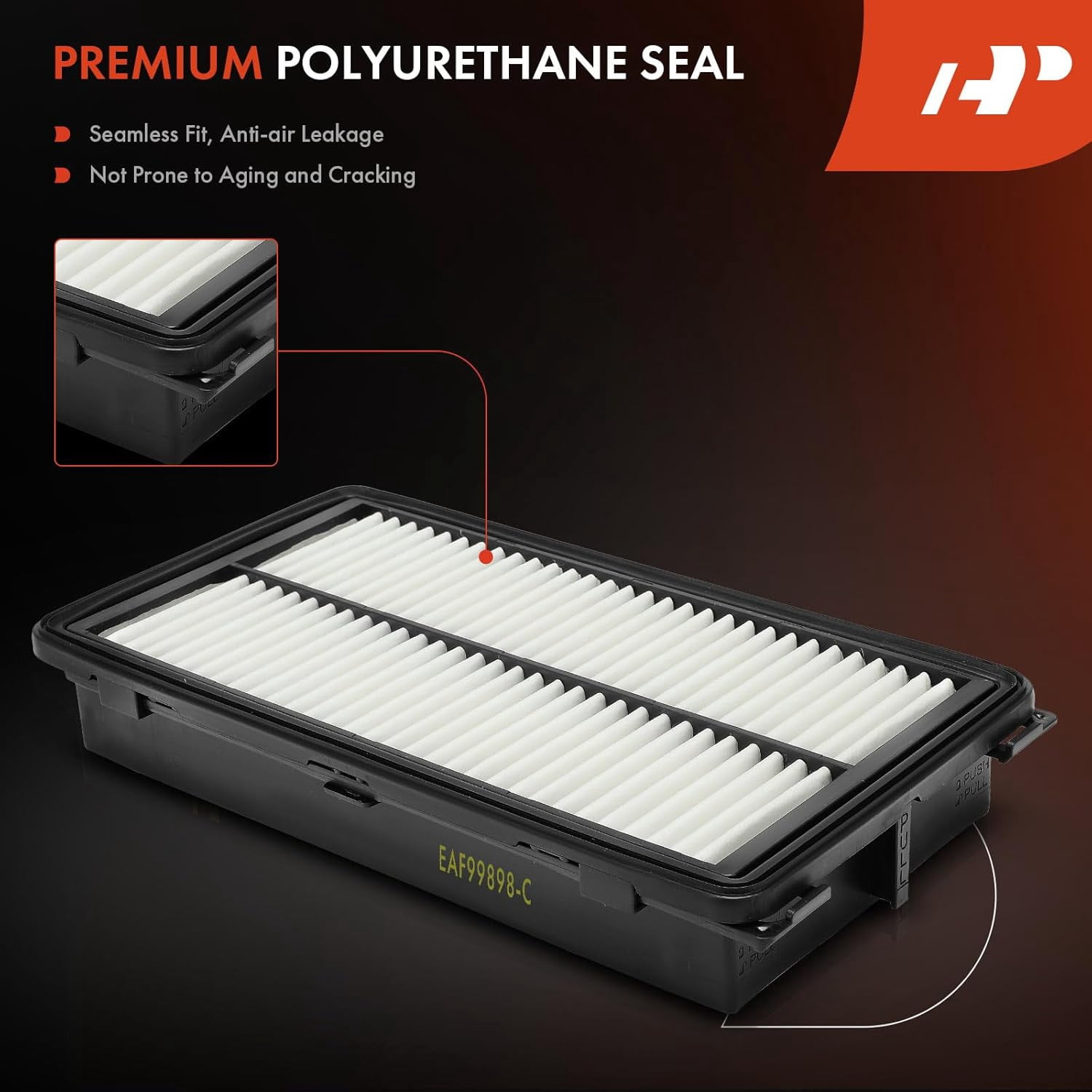 A-Premium Engine Air Filter Compatible with Genesis GV80 2021 2022 2023, 2.5L, Replace# PA99898, 28113T6210