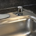 thumbnail image 3 of Danco 10037A Soap Dispenser with Nozzle, 12 oz Capacity, Metal/Plastic, Chrome, 3 of 7