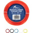 thumbnail image 1 of shiyou-50/100yd Outrigger Line Rigging Kit Mono with 20pcs/40pcs Aluminum Sleeve Crimps and 400LB Test Monofilament Fishing Line, 1 of 4