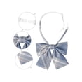 thumbnail image 3 of INSPIRE CHIC Women's Cute Plaid Elastic Strap Pre-tied Bow Ties, 3 of 6