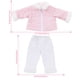 thumbnail image 3 of Ropa para muñecas bebés, conjuntos de ropa casual, ropa para muñecas, conjunto de ropa para muñecas, decoración, ropa decorativa para muñecas de 18 pulgadas, conjuntos de tela para muñecas., 3 of 4