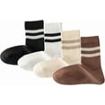 thumbnail image 2 of JIANFANG 5 Pack Women Thick Soft Warm Fuzzy Socks Winter Wool Fluffy Cozy Casual Home Sleep Socks with Gifts, 2 of 7