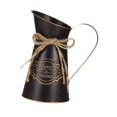 thumbnail image 4 of Jarrón rústico de flores, estilo granja, diseño bohemio retro para flores artificiales, jarrón decorativo para decoración de arreglos florales. Negro, 4 of 8