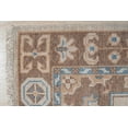 thumbnail image 3 of EORC Beige Hand Knotted Wool Traditional Tabriz Rug, 6' x 9'-Color:Beige,Material:Wool, 3 of 7