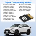 thumbnail image 3 of Latest Navigation SD Card Update Version for Toyota RAV4 Camry Corolla Highlander 4Runner Tundra - 86271-0E077 Toyota Navigation Micro SD C, 3 of 7