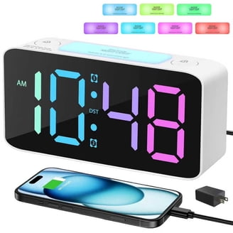Spirit Of St. Louis Wooden Alarm Clock CD Radio - Walmart.com
